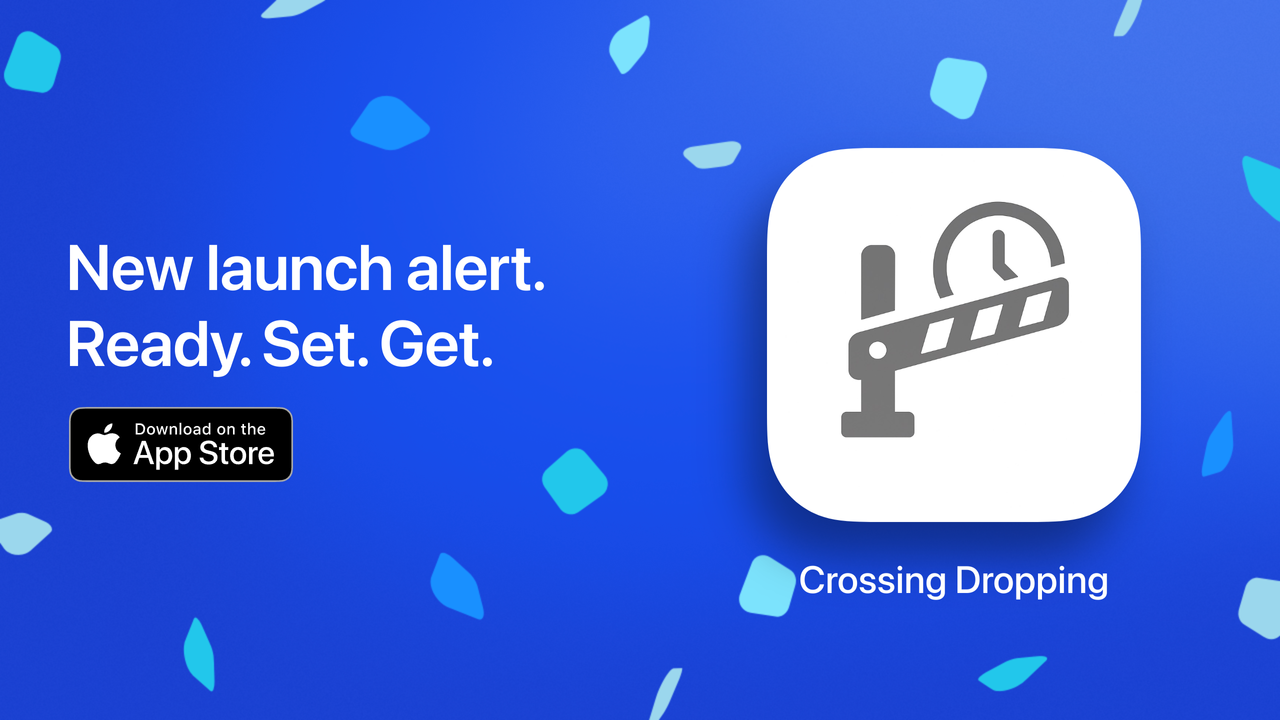 Crossing Dropping iOS app banner